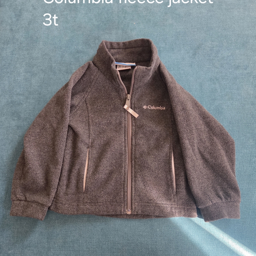 Columbia Charcoal Fleece Jacket